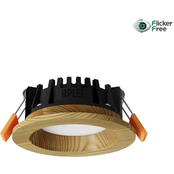 APLED - LED Лампа RONDO WOODLINE LED/3W/230V 4000K Ø 9 см бор масивнo дървo (AP0179)