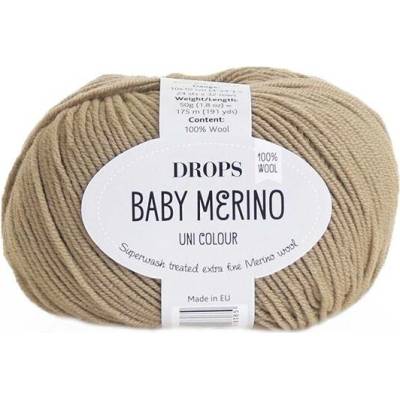 Příze DROPS Baby merino uni color 55 - arašídy
