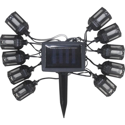 Řetěz Strend Pro Garden lucerna solární 10x LED 1,8+2 m ST2172920