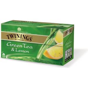 TWININGS Зелен чай с лимон 40 г