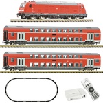 Fleischmann Дигитален стартов комплект в n мащаб с br 245 db vi (5170006)