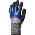Coverguard Потопени ръкавици COVERGUARD Eurocut 5, устойчиви на прерязване, нитрил, сиво/синьо 11 2 броя/пар 1CRAN11 (1CRAN11)