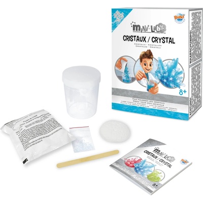 Buki France Мини лаборатория Buki France - Растящи кристали, Сини (BK3006BLU)