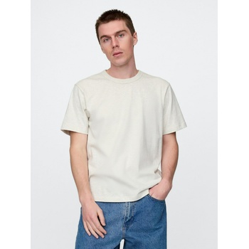 GAP Памучна тениска GAP GAP | Bezhov | МЪЖЕ | S