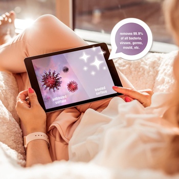 4smarts Комплект от 12 броя кърпички с нанопокритие за дезинфекция на смартфони и таблети - 4smarts MyGuard Set of 12 Universal Surface Disinfection StaySafe 24/7 (4S467832)