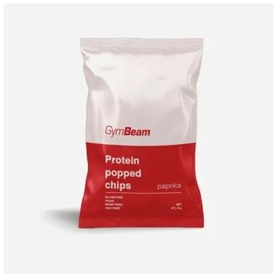 GymBeam Proteinové chipsy paprika 6 x 40 g