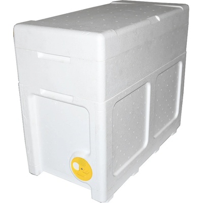 Polyhive Polystyrenový plemenáč Langstroth 3/4 s krmítkem - 6 rámků – Sleviste.cz
