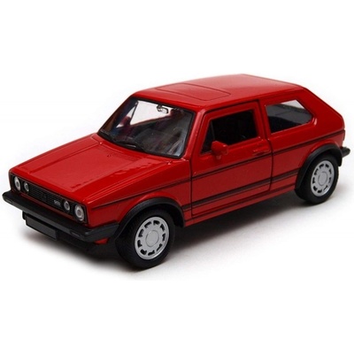 Welly Volkswagen Golf I GTI Model červená 1:34