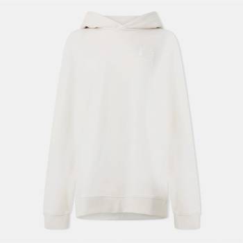 HUGO BOSS Дамски суичър Hugo Womens HUGO Oversized Hoodie - Contemporary Design - Open White
