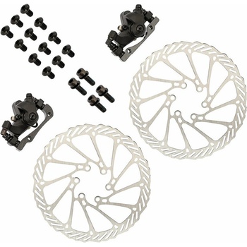 Brzdy kotúčové mechanické vr. kotúčov 6 dier 160mm P+Z