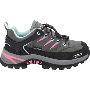 CMP Детски мултиспорт обувки CMP Kid's Rigel 2.0 Low WP Trekking Shoes 3Q18244 Multisport shoes - Grey / Acquarius / Pink Fluo - размер 39 (EU) (702-5712-0122)