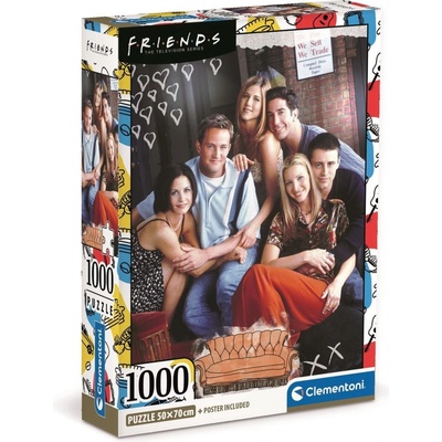 Clementoni Přátelé 1000 dielov