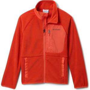 Columbia Детско поларено яке Columbia Kid's Fast Trek V Full Zip Fleece jacket - Super Sonic / Zing - размер XL (703-6867-0616)