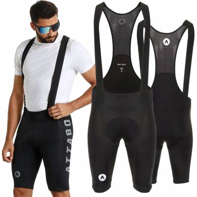 Attabo Kirun Pro Bib Shorts Cargo černá