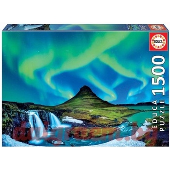 Image 1 of Educa Пъзел educa 19041 - 1500 части - Северно сияние, Исландия (edu19041)