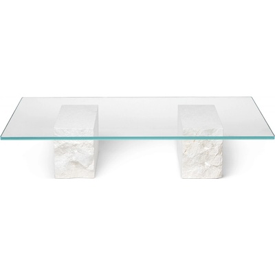 Ferm Living Mineral Coffee Table biely