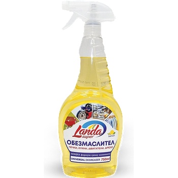 Landa Мощен обезмаслител за печки, кухни, двигатели и дрехи, 750мл