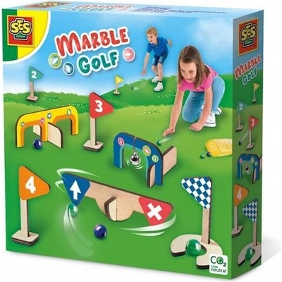 SES Creative Marble Golf dřevěný minigolf
