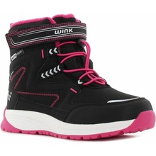 Wink detská zimná obuv 42178-5 Black/fuxia