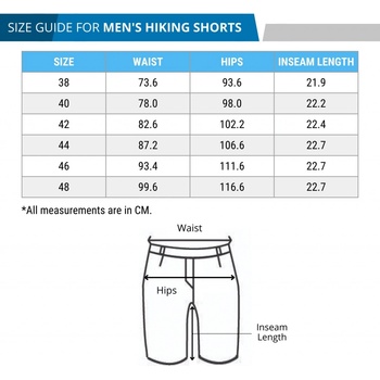 Quechua pánske turistické šortky NH100 šedá