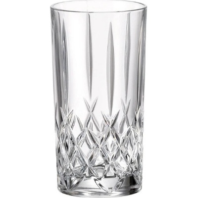 Bohemia Crystal sklenice na vodu a nealko Brixton set po 6 x 350 ml