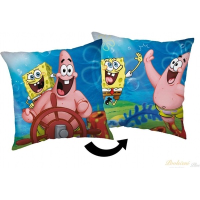 Jerry Fabrics polštář Sponge Bob Sea 40x40