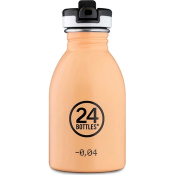 24Bottles dětská nerezová lahev Kids Bottle Peach Orange 250 ml