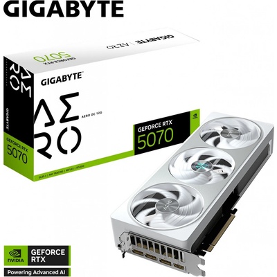 Gigabyte GeForce RTX 5070 AERO OC 12GB GV-N5070AERO OC-12GD