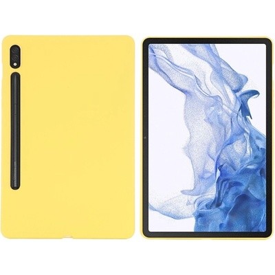 Vsetkonamobil 66604 RUBBER Ochranný kryt pre Samsung Galaxy Tab S9 Ultra / Tab S10 Ultra žltý