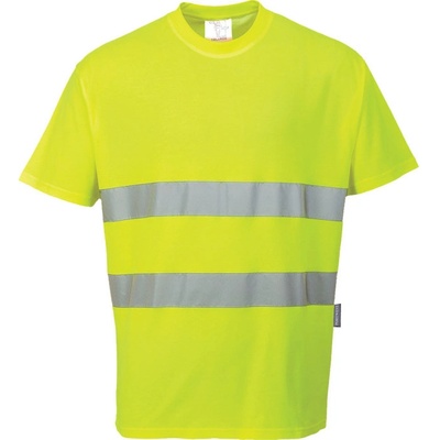 Portwest tričko Comfort S172 krátký rukáv reflexní žltá M