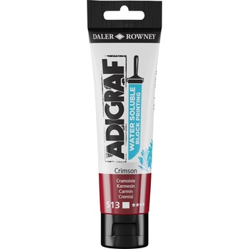 Daler Rowney Adigraf Block Printing Water Soluble Colour Боя за линогравюра Crimson 59 ml (185059513)