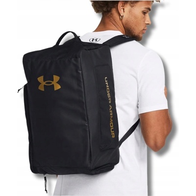 Under Armour UA Contain Duo SM BP Duffle-BLK Čierna 40L