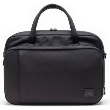 Herschel Чанта за рамо Herschel Gibson Messenger Tech Cordura Shoulder bag - Black - размер 18 l (510-6657-0111)