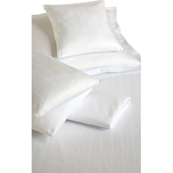 Dadka atlas grádl Polycotton biely pruh 40 x 40 cm