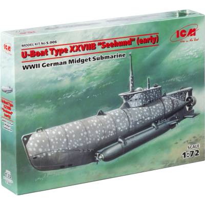 ICM U-Boot Type XXVII Seehund early 1:72