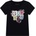 GUESS Черна тениска за мини момиче с гумирани цветни букви Guess