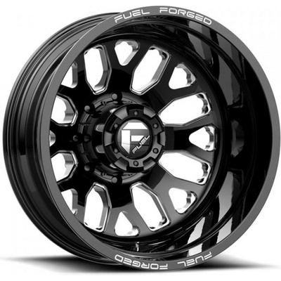 Fuel Mono DE19 FF19D 12x22 10x170 ET-50 gloss black milled