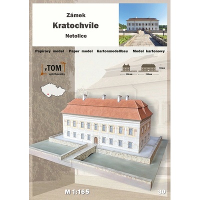 Papierový model Zámok Kratochvíle Netolice
