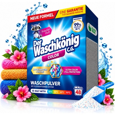 Waschkönig prášek Color 2,88 kg 48 PD