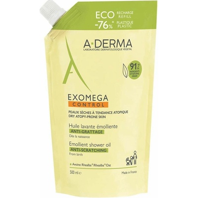 A-Derma Exomega Huile sprchový čistící olej náplň 500 ml