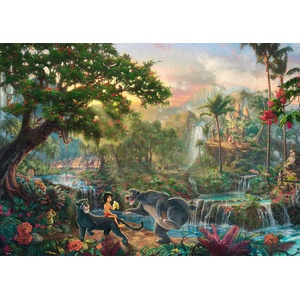 Schmidt Spiele - Puzzle Kinkade: The Jungle Book - 1 000 piese
