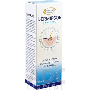 In Vitro Dermipsor šampón na vlasy lupiny 100 ml