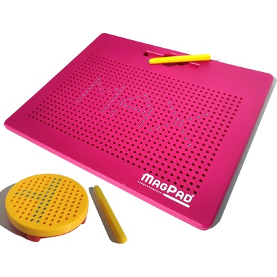 Magnetická kreslící tabulka Big 714 kuliček Růžová – Hledejceny.cz