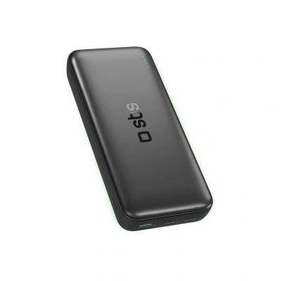 SBS SBS Infinity Power Bank 20000mAh 10W LiFePo₄ черен (8018417499371)
