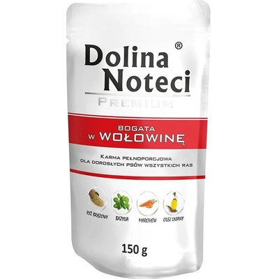 Dolina Noteci Premium s vysokým obsahom hovädzieho mäsa 150 g