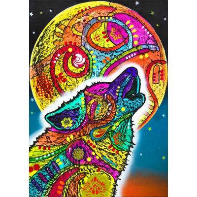 Bluebird Puzzle - Puzzle Russo: Howling Wolf - 1 000 piese