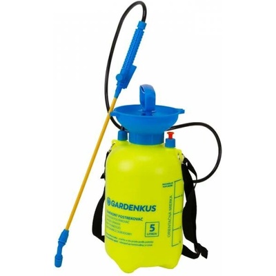 GARDENKUS Postrekovač na plece, záhradný, mechanický, 5L