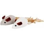 Kerbl Играчка за котки Kerbl Mouse - Мишки с рошави опашки 2бр - 7х4 см - Kerbl Германия 81648