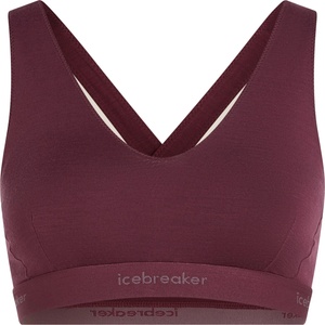 Icebreaker Дамски спортен сутиен Icebreaker Women's 125 Cool-Lite Sprite Racerback Bra Sports bra - Dark Berry - размер XS (114-3264-1111)