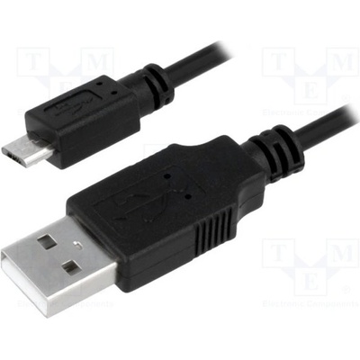 Logilink CU0034 USB 2.0, USB A vidlice, USB B micro vidlice, niklovaný